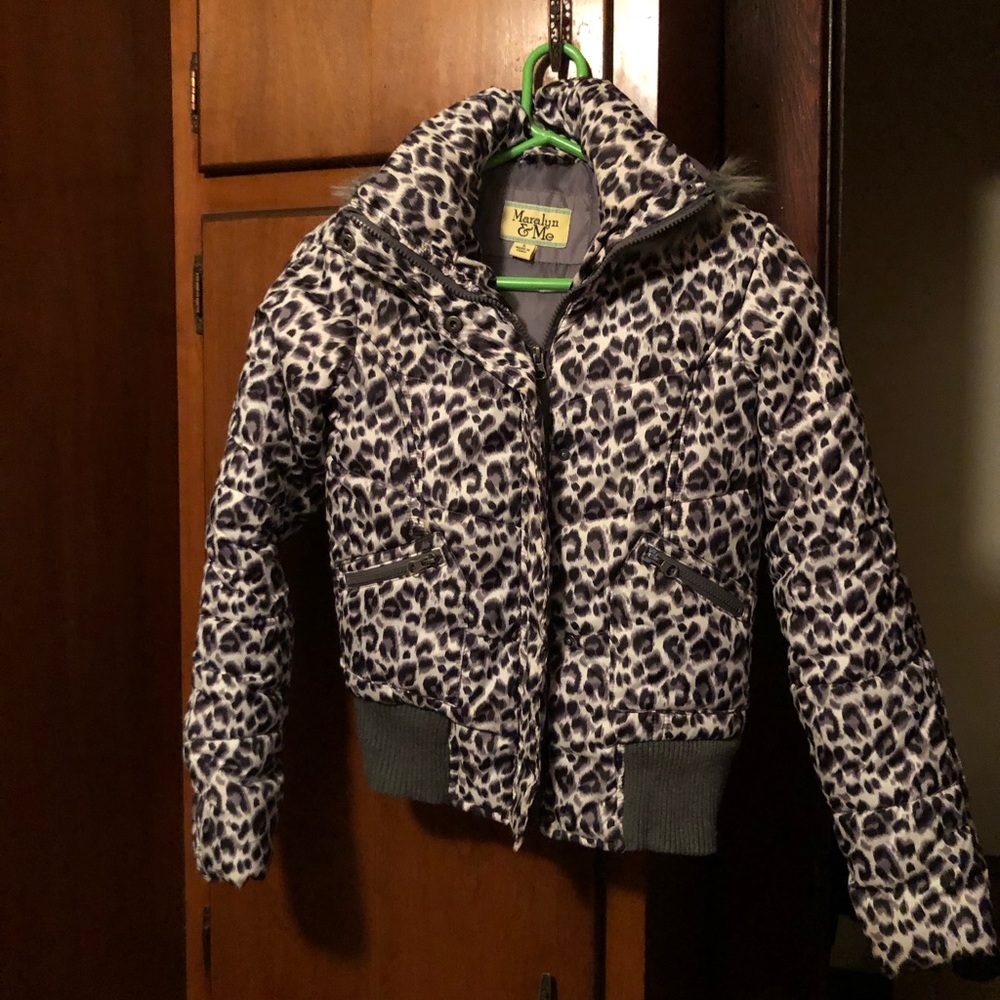 Animal print jacket
